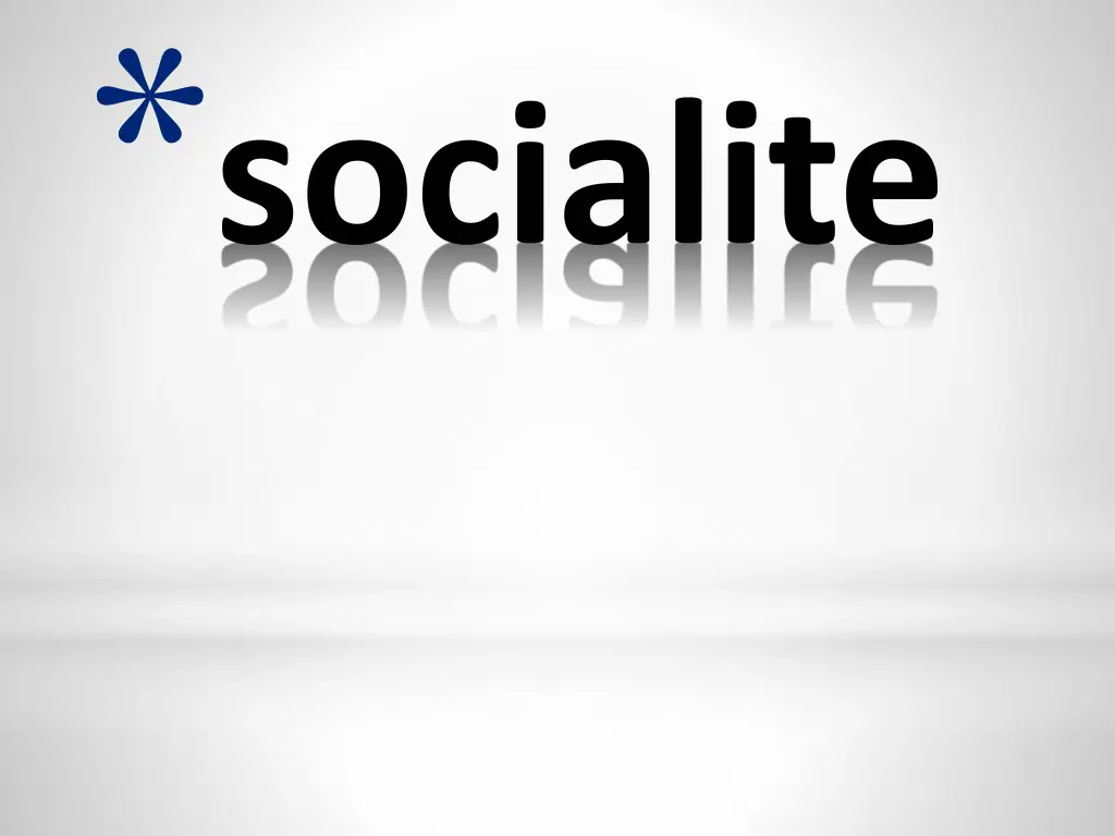 socialite