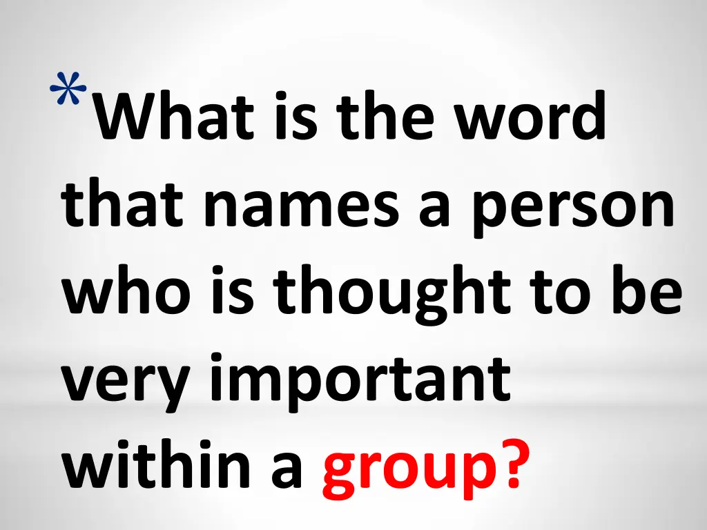 what is the word that names a person