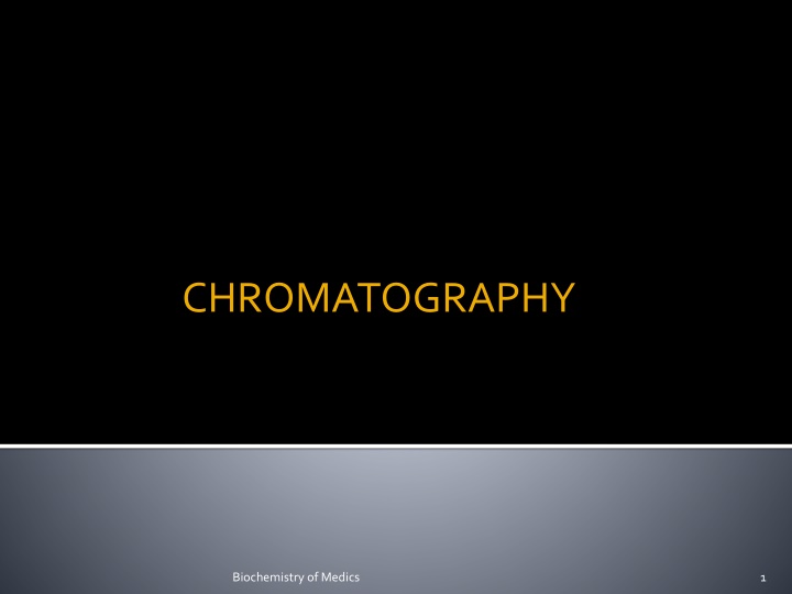 chromatography