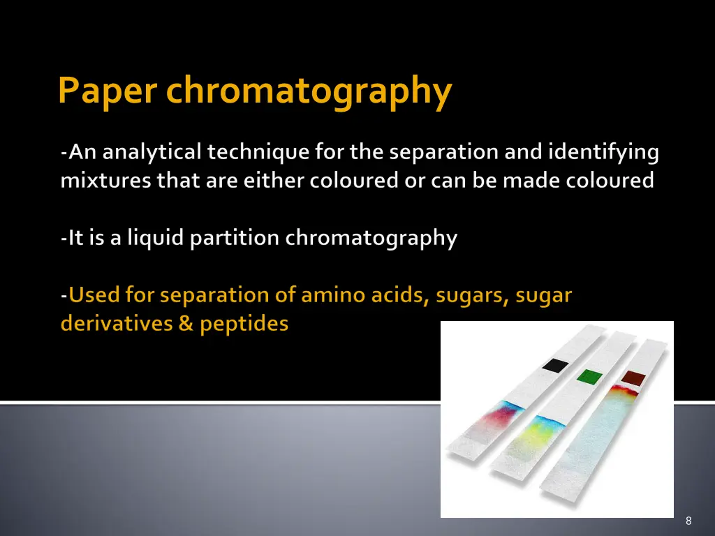 paper chromatography