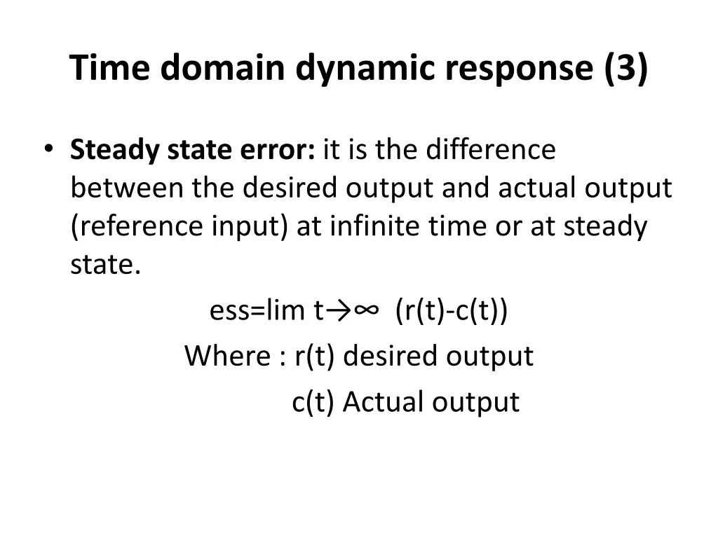 time domain dynamic response 3