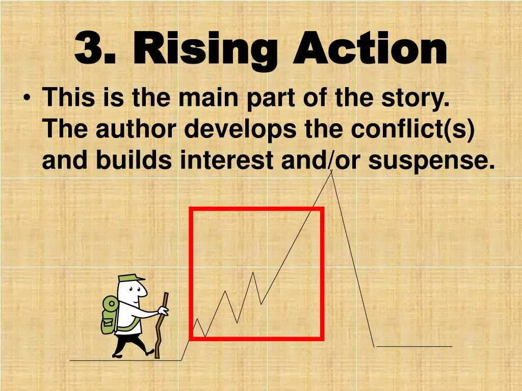 3 rising action 3 rising action this is the main