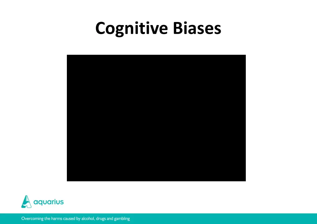 cognitive biases