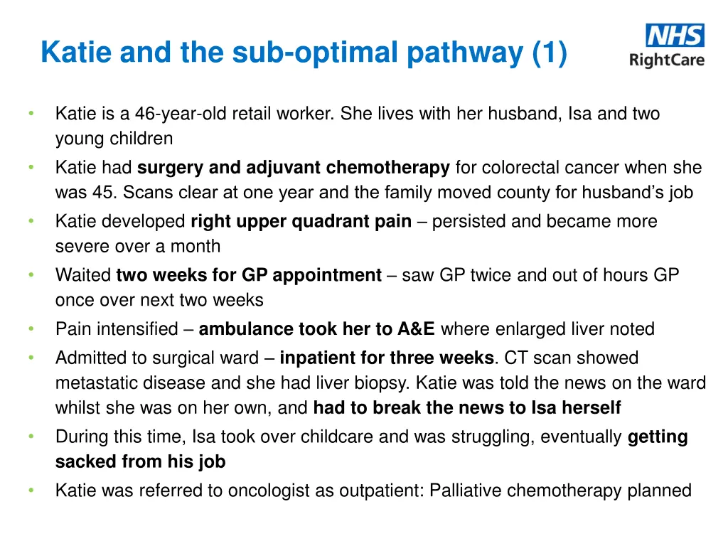 katie and the sub optimal pathway 1