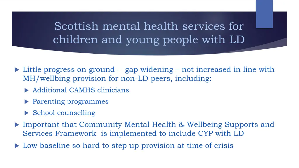 scottish mental health services for children 1