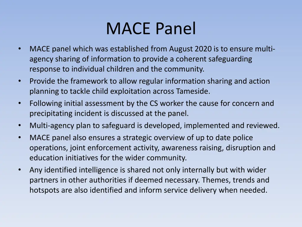 mace panel 1