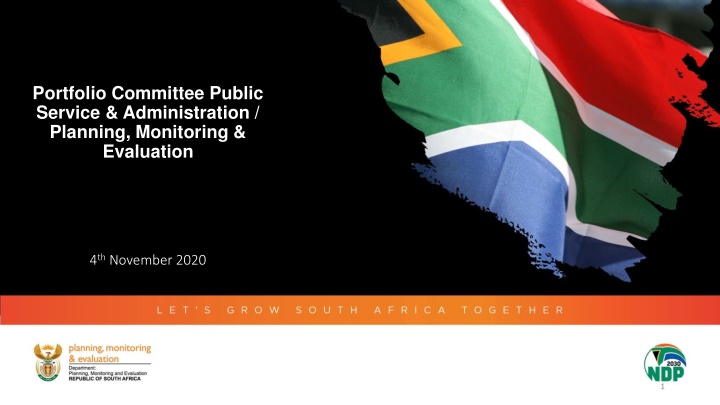 portfolio committee public service administration