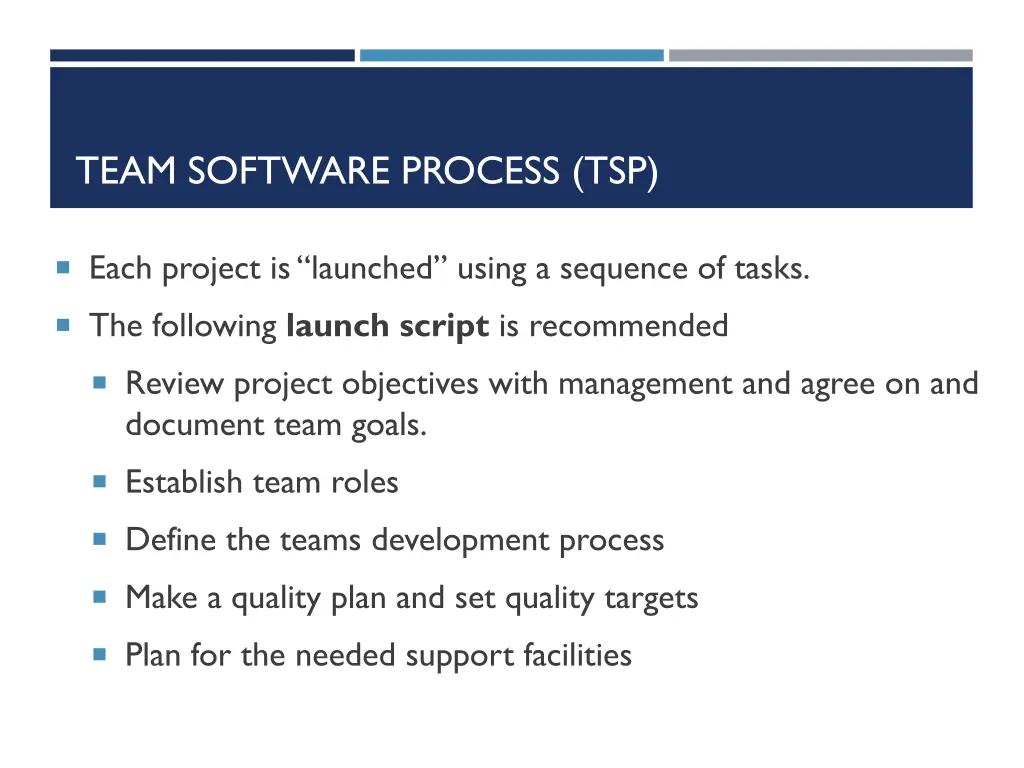 team software process tsp 3