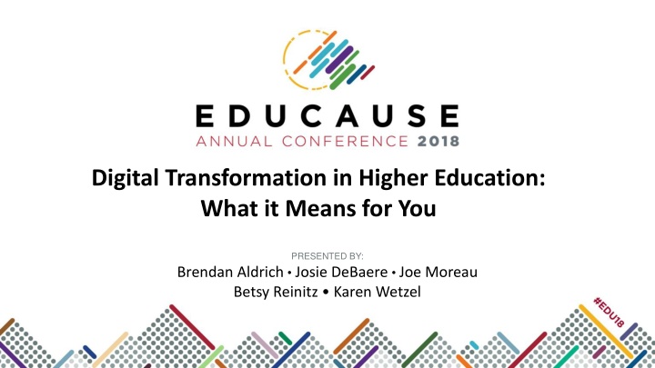 digital transformation in higher education what