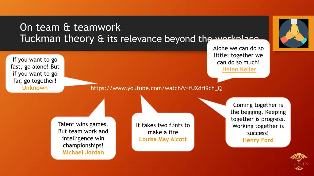 on team teamwork tuckman theory its relevance