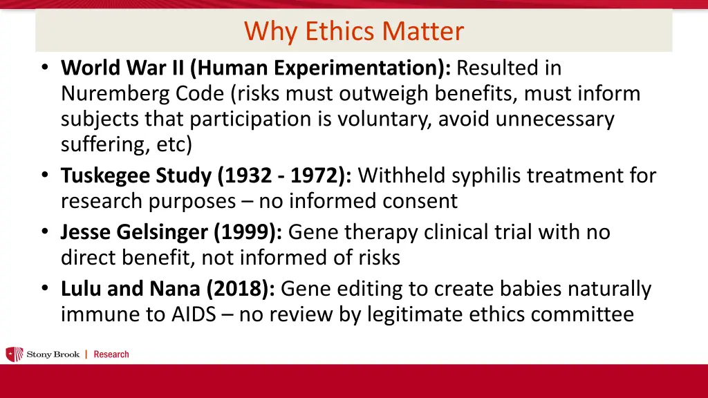 why ethics matter