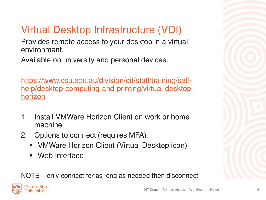 virtual desktop infrastructure vdi