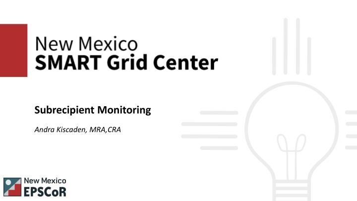 subrecipient monitoring