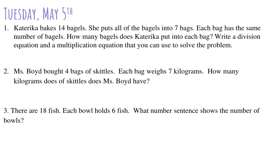 tuesday may 5 th 1 katerika bakes 14 bagels