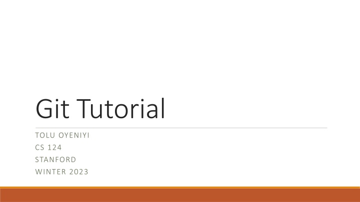 git tutorial