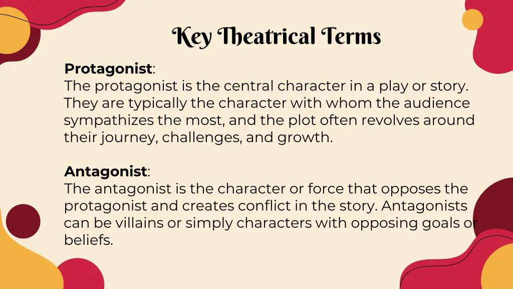 key theatrical terms 3