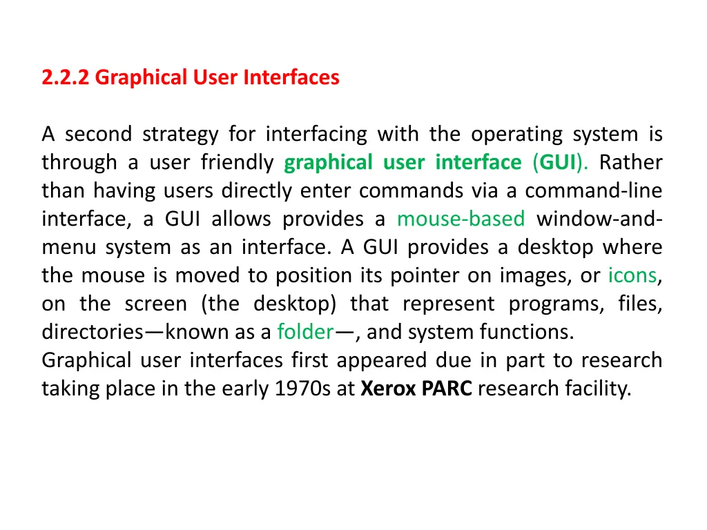 2 2 2 graphical user interfaces