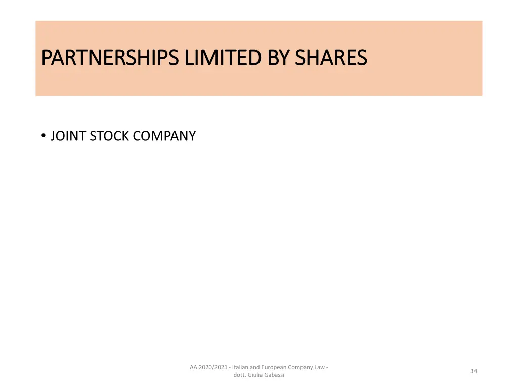 partnerships limited by shares partnerships