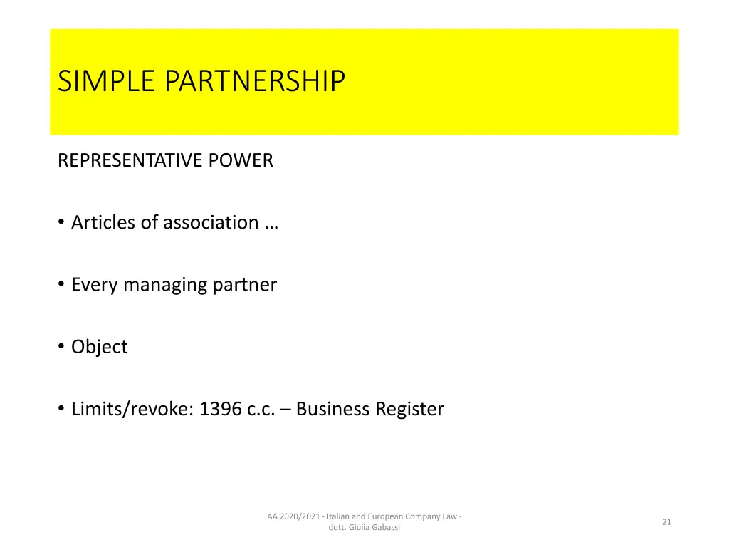 simple partnership 7