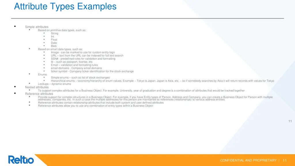 attribute types examples