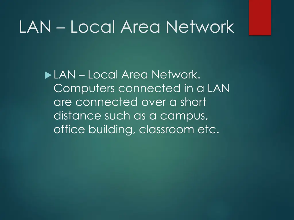 lan local area network