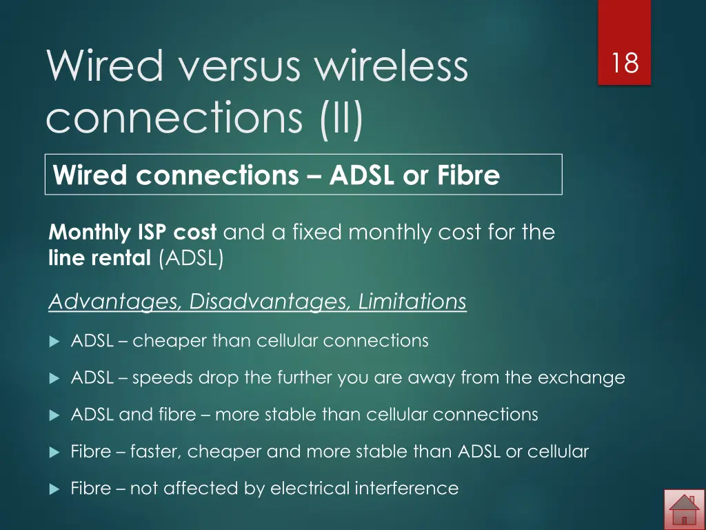 wired versus wireless connections ii