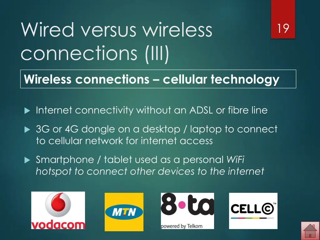 wired versus wireless connections iii