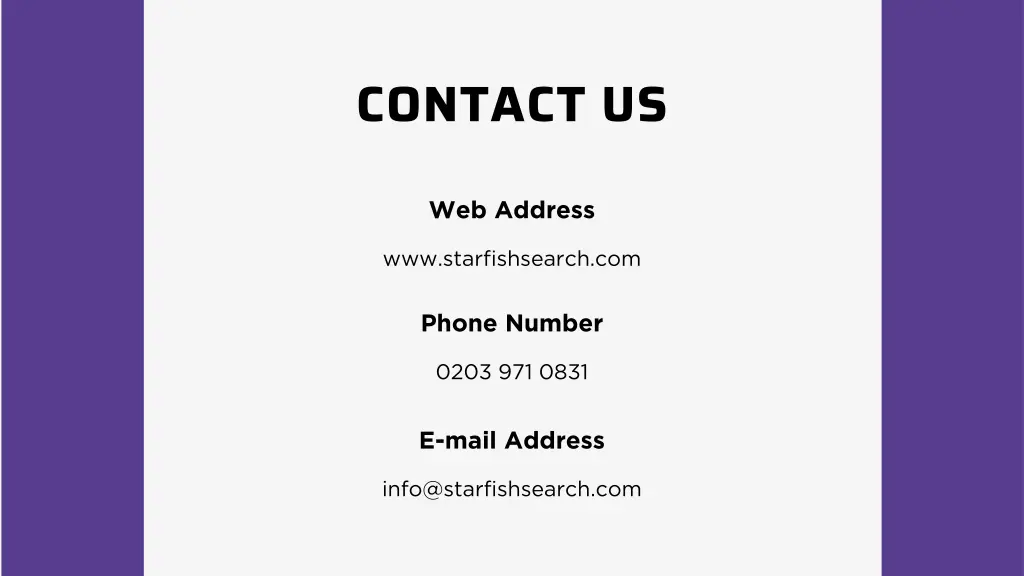 contact us