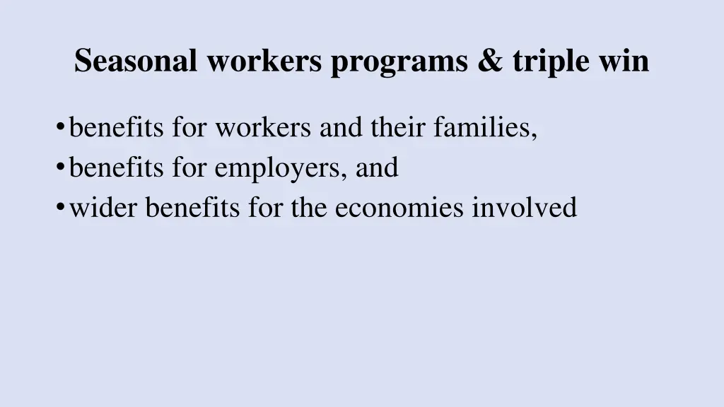 seasonal workers programs triple win