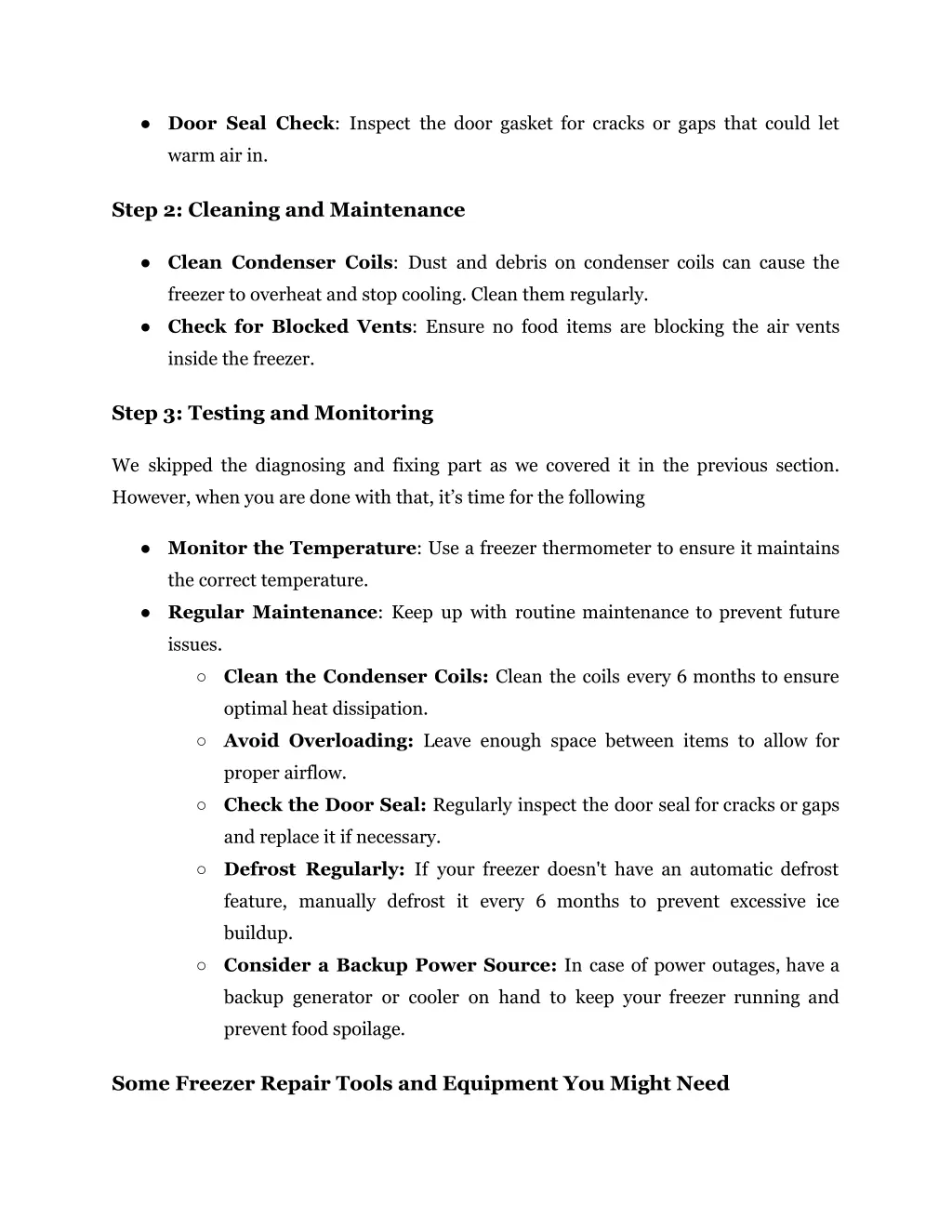 door seal check inspect the door gasket