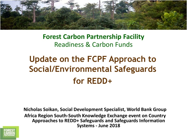 forest carbon partnership facility readiness