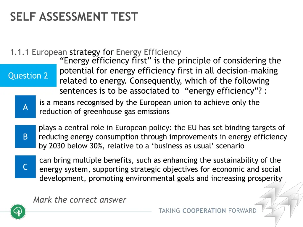 self assessment test 1