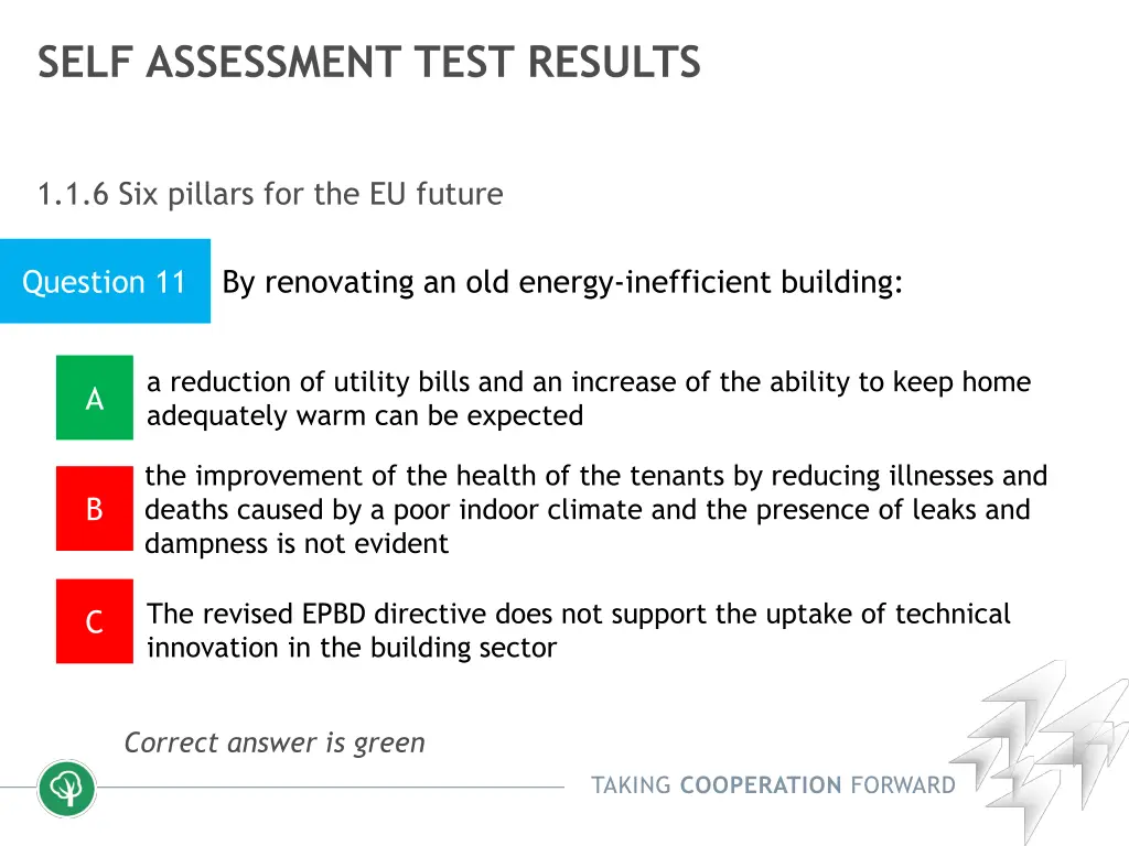 self assessment test results 10