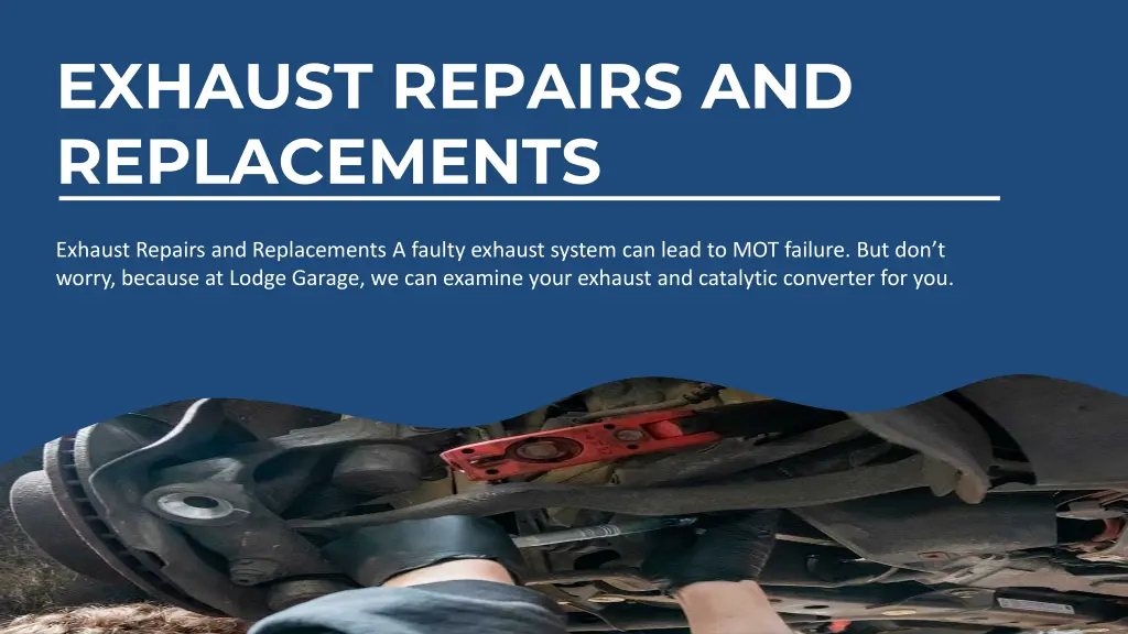 exhaust repairs and replacements