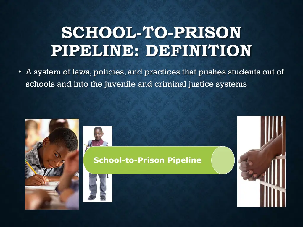 school to prison pipeline definition