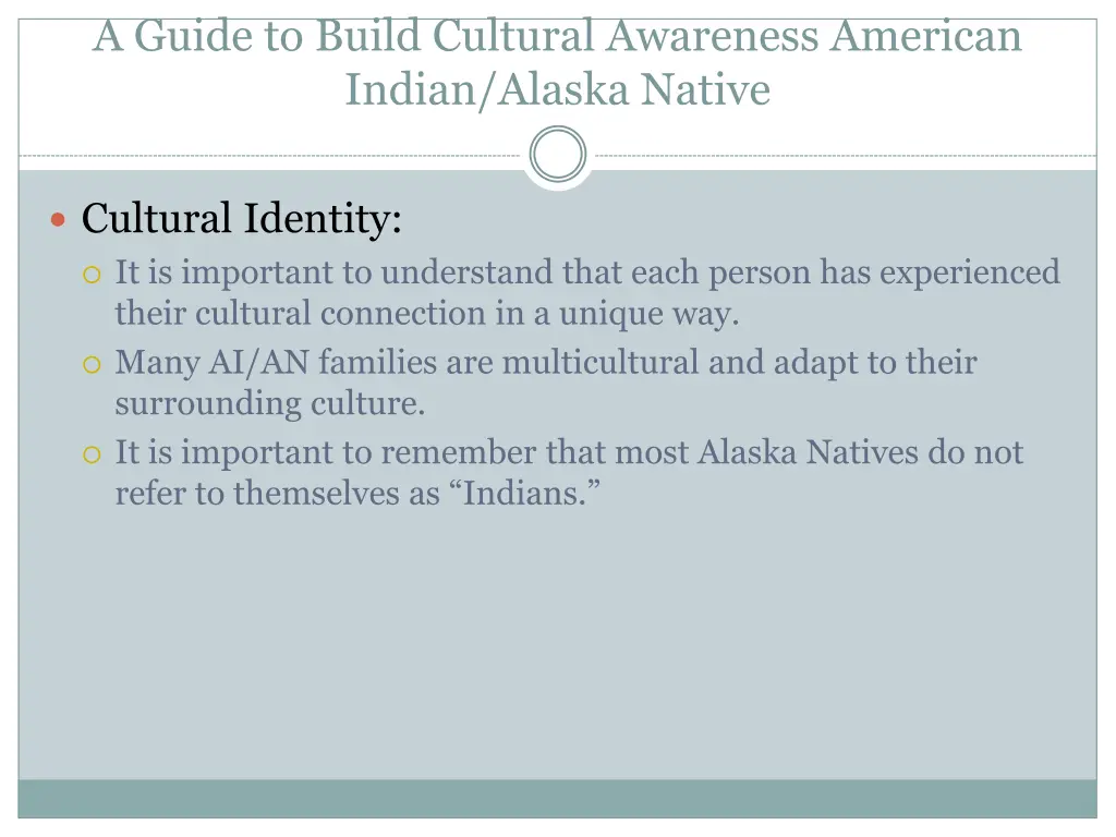 a guide to build cultural awareness american 4