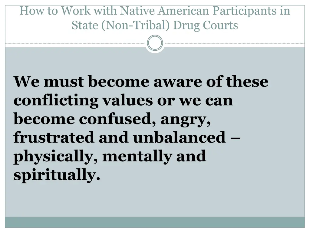 how to work with native american participants 1