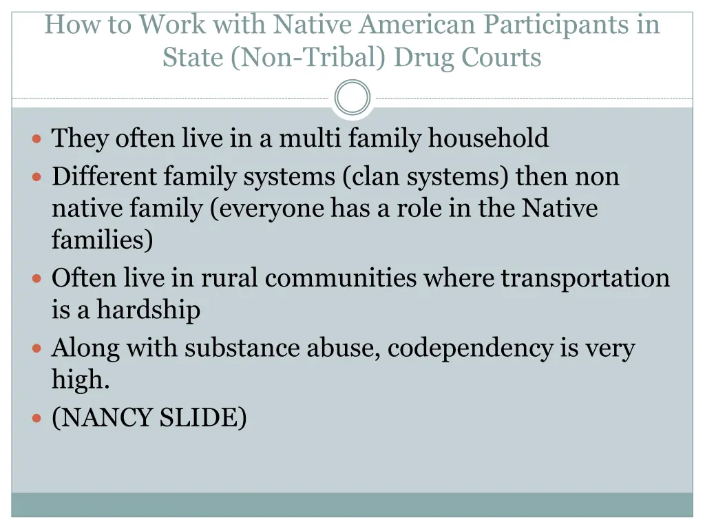 how to work with native american participants 2