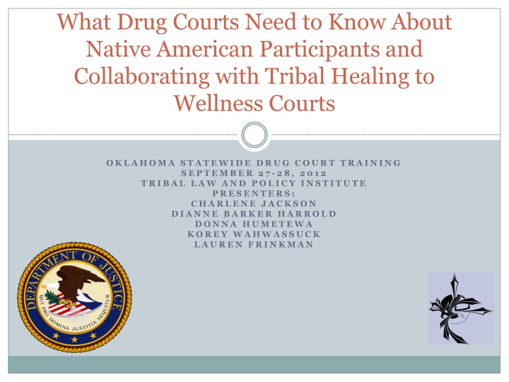 what drug courts need to know about native