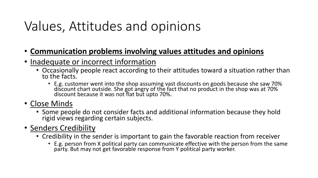 values attitudes and opinions 1