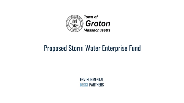 proposed storm water enterprise fund