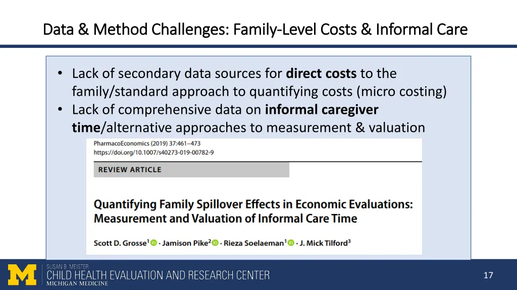 data method challenges family data method