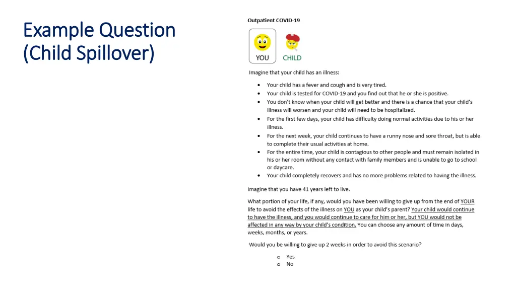 example question example question child spillover