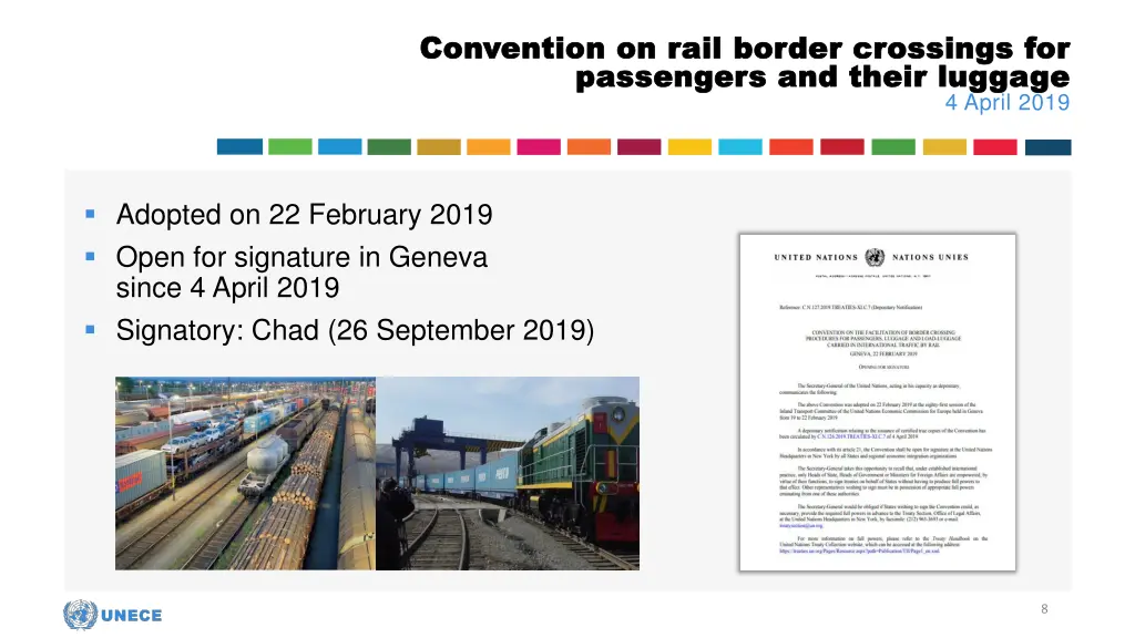 convention on rail border crossings