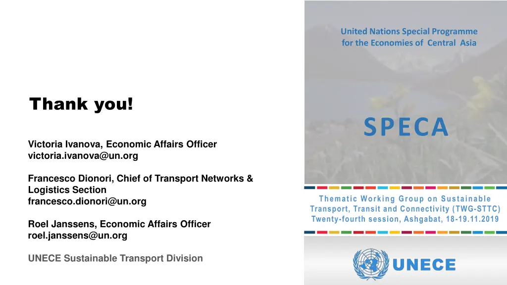 united nations special programme 1