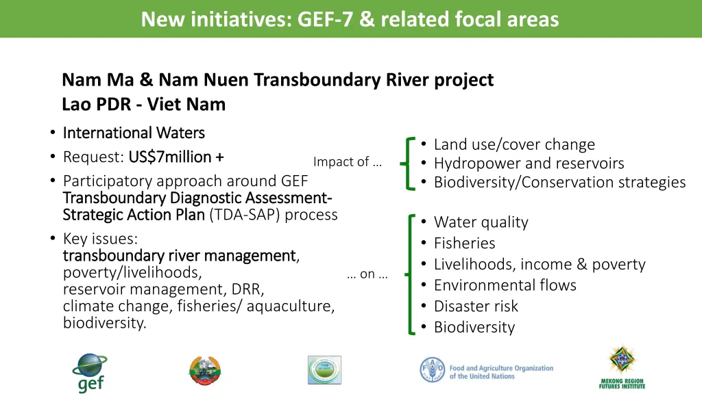 new initiatives gef 7 related focal areas 3