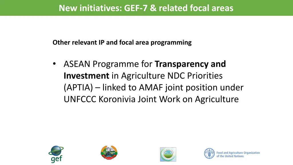 new initiatives gef 7 related focal areas 5