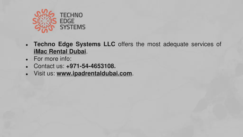 techno edge systems llc offers the most adequate