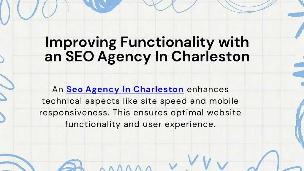 improving functionality with an seo agency