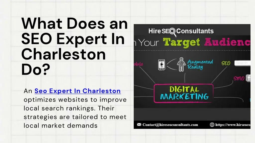 what does an seo expert in charleston do